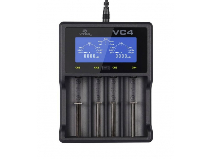 Nabíjačka akumulátorov Li-ion 18650 a NiMH Xtar VC4